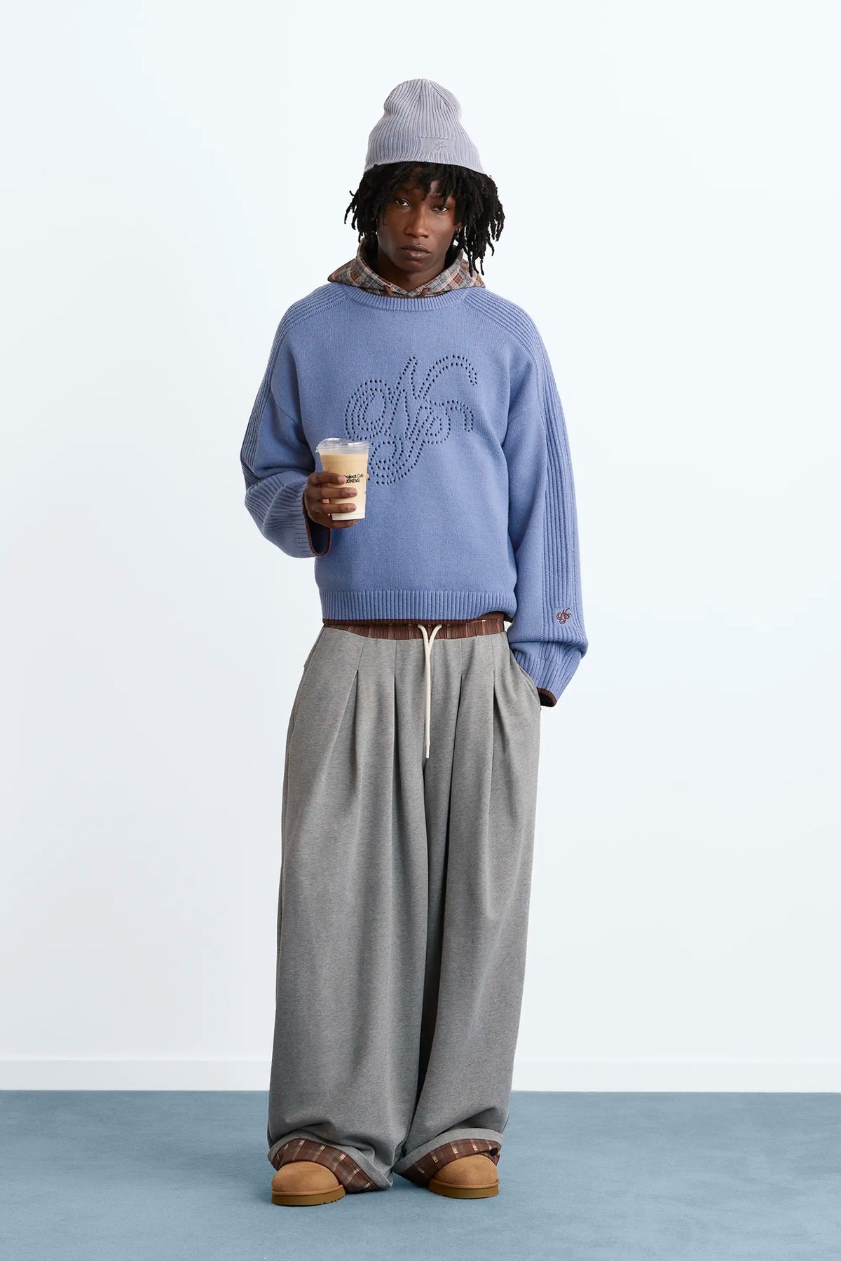 The Sick Day Sweatpants Grey Melange