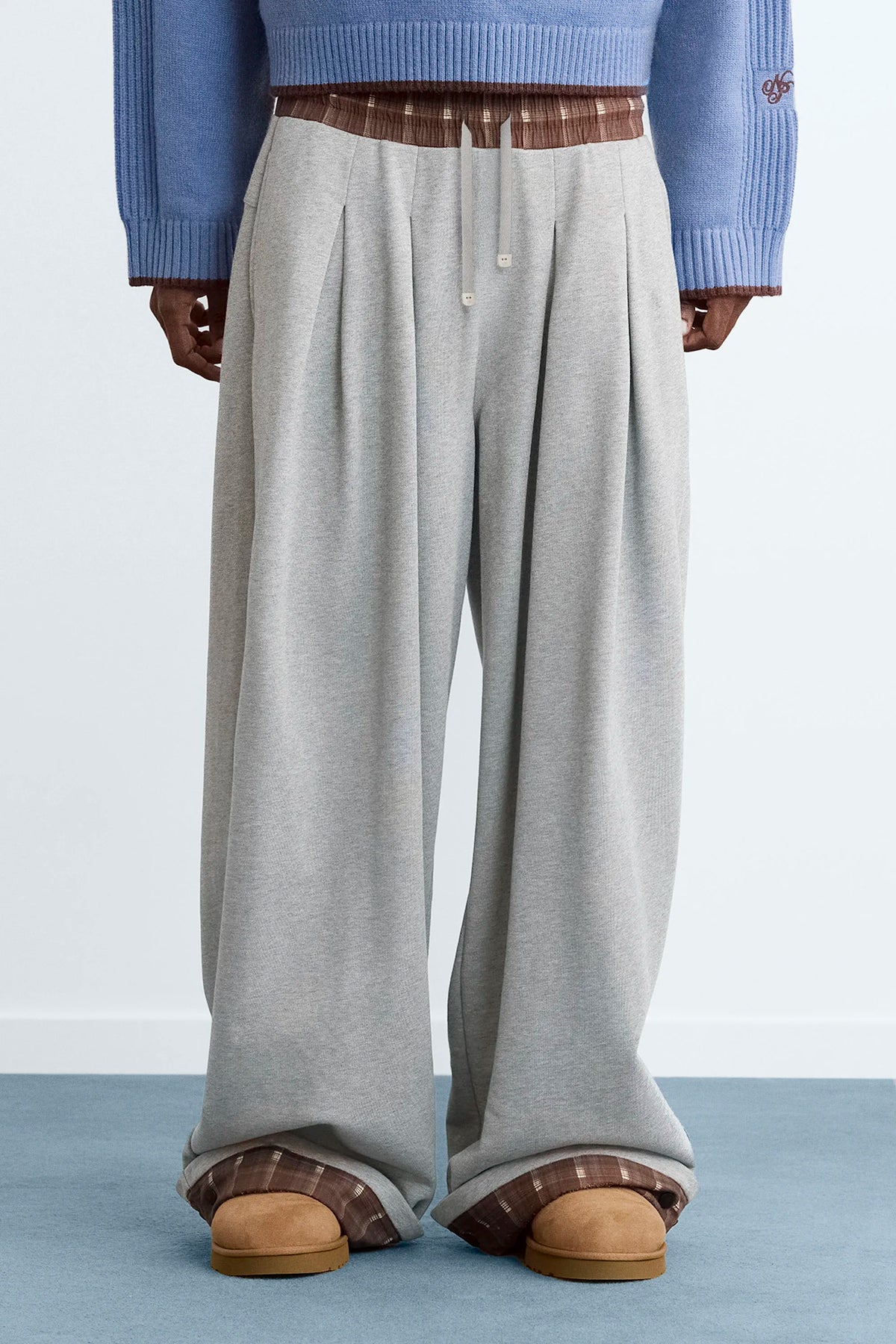 The Sick Day Sweatpants Grey Melange