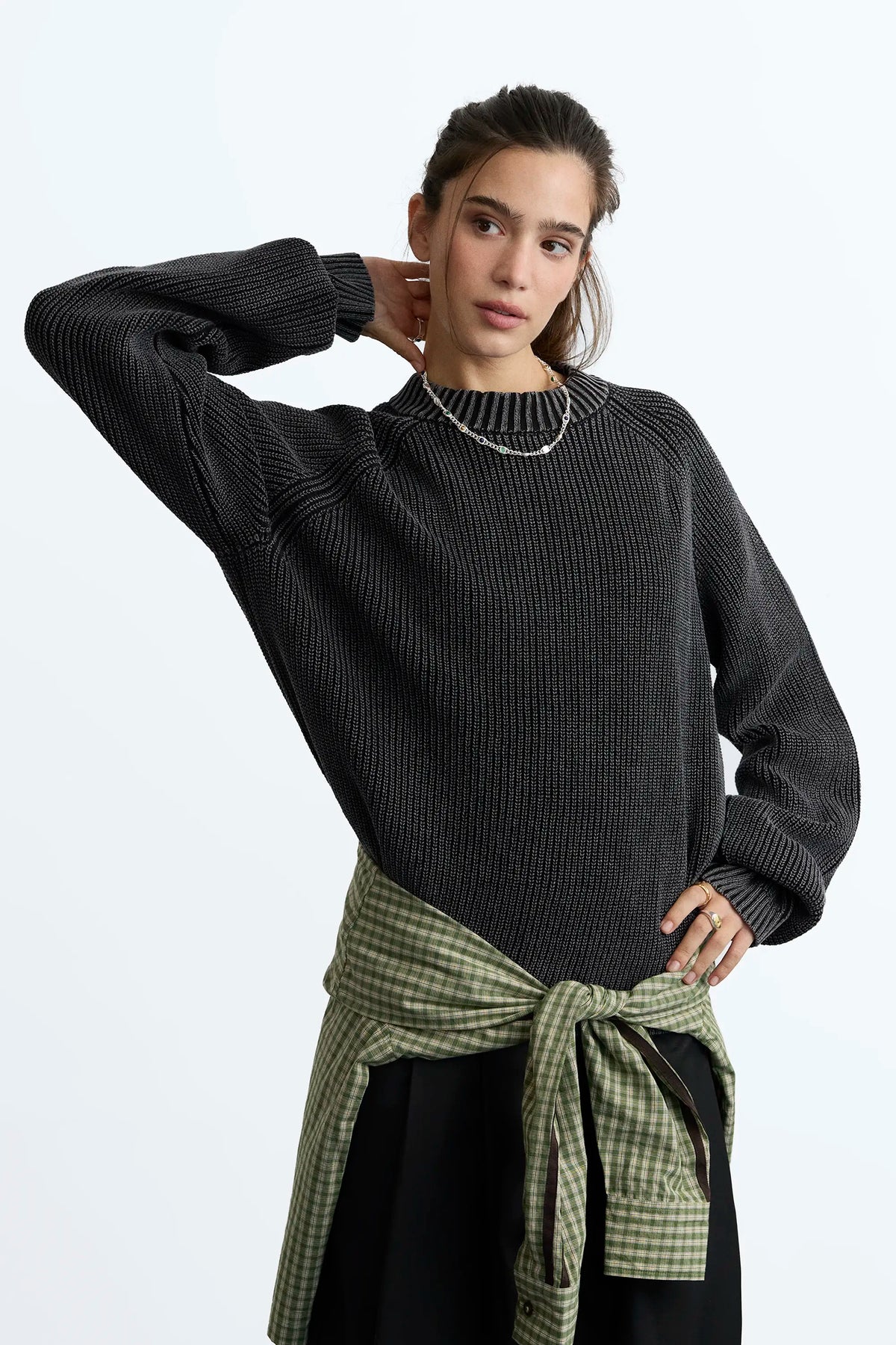 The Promotion Knit Sweater Ash