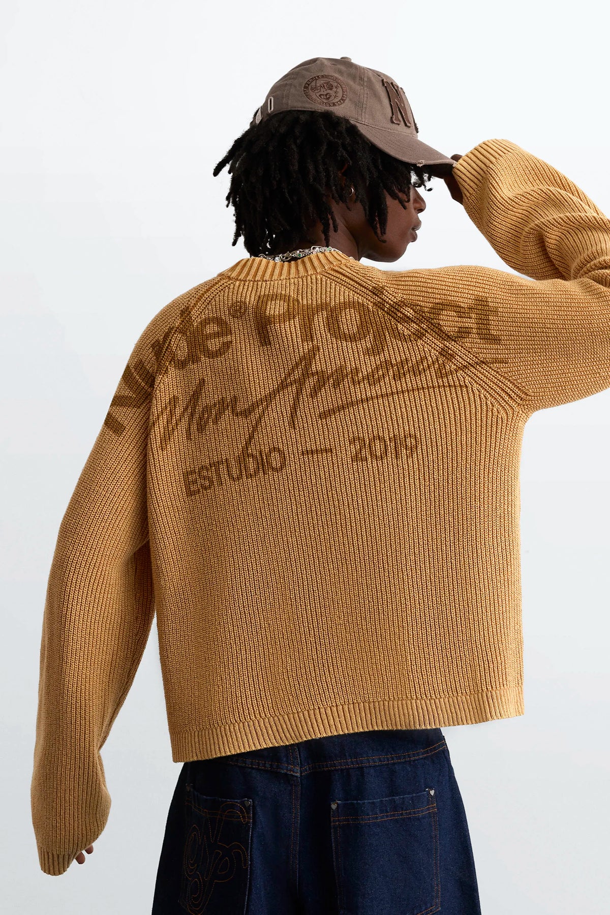 The Promotion Knit Sweater Dark Orange