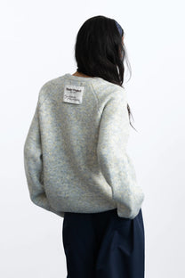 Le Marais Knit Sweater Grey Melange