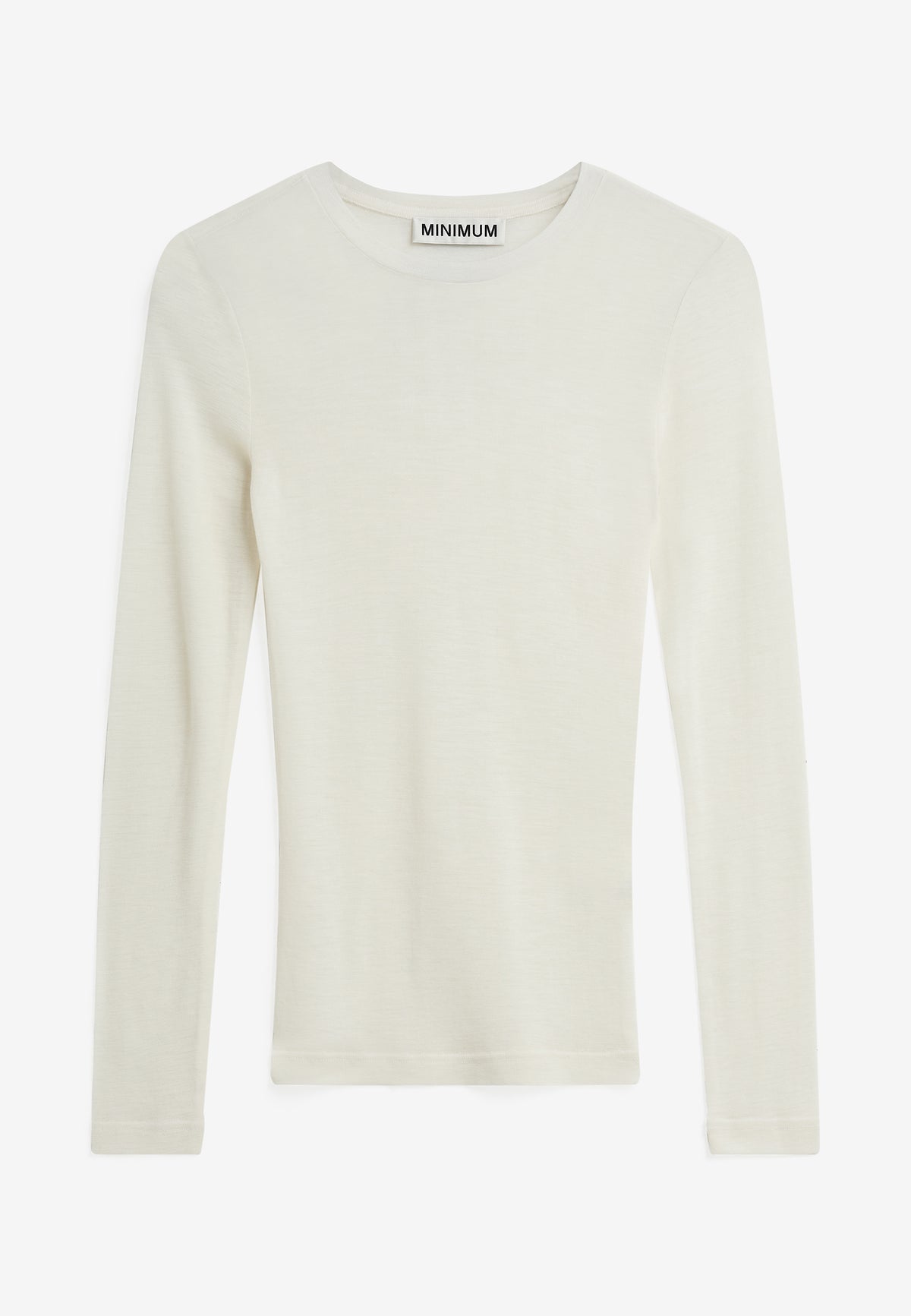 minimum female Natashas long sleeved t-shirt 3736 Jumper 0608 Coco Milk