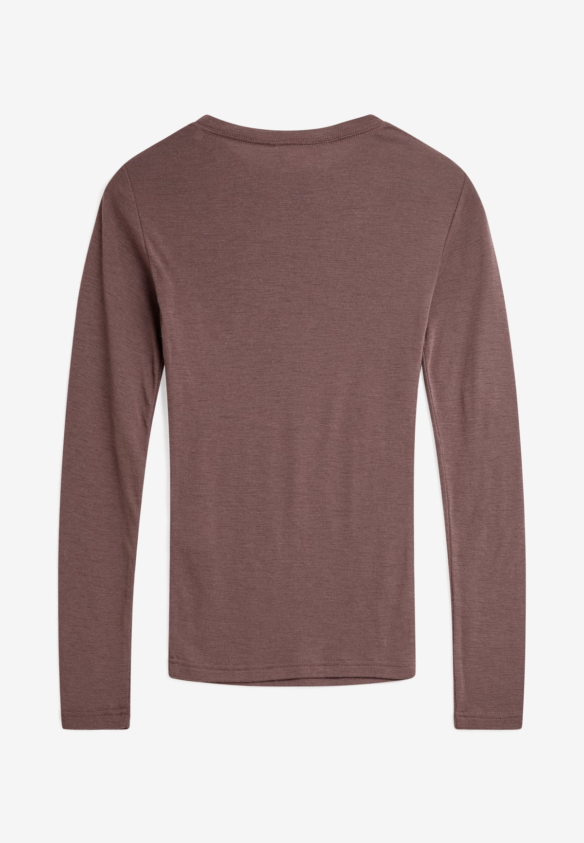 minimum female Natashas long sleeved t-shirt 3736 Jumper 1409 Peppercorn