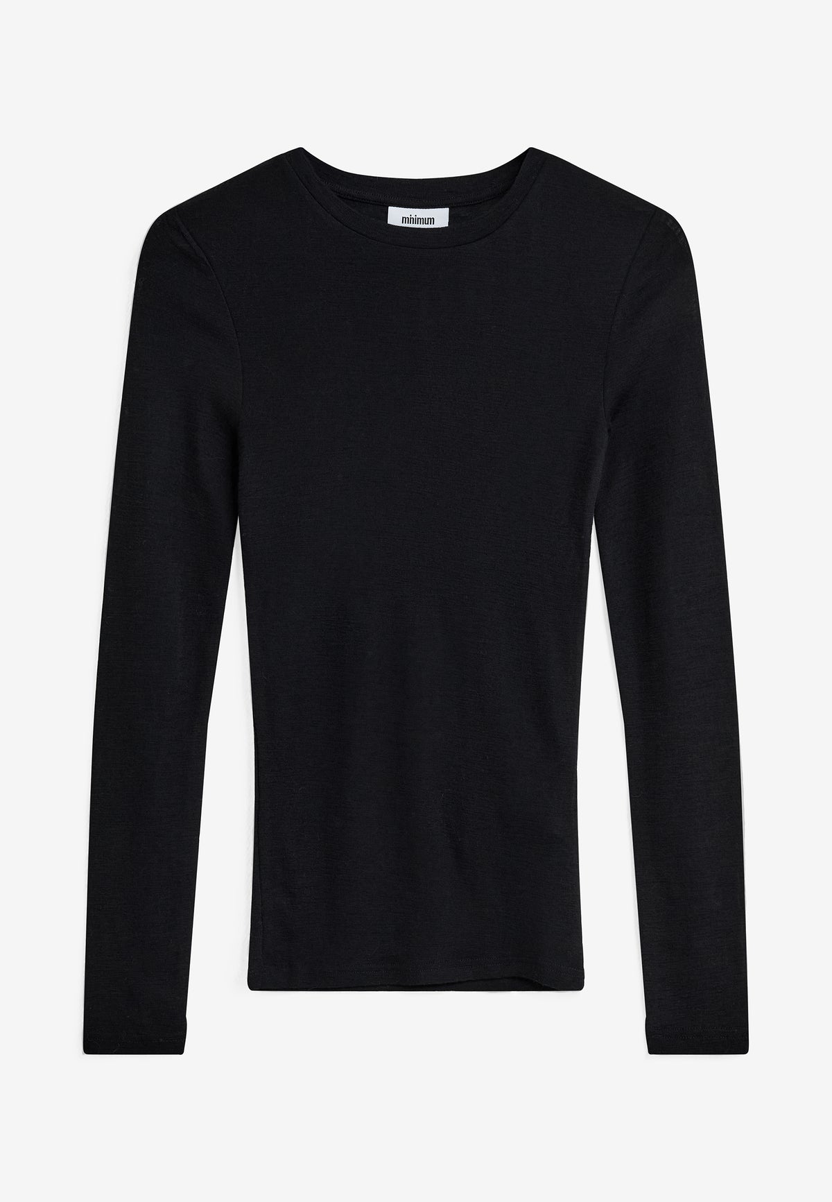minimum female Natashas long sleeved t-shirt 3736 Jumper 999 Black