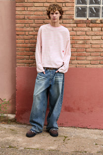 Sailor Long-Sleeve Tee Pink