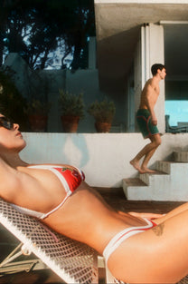 Coralite Bikini Top Red