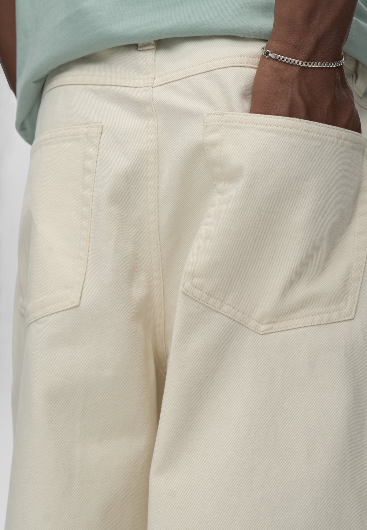 minimum male Palmer wde jeans 4579 Jeans 0701 Whisper white