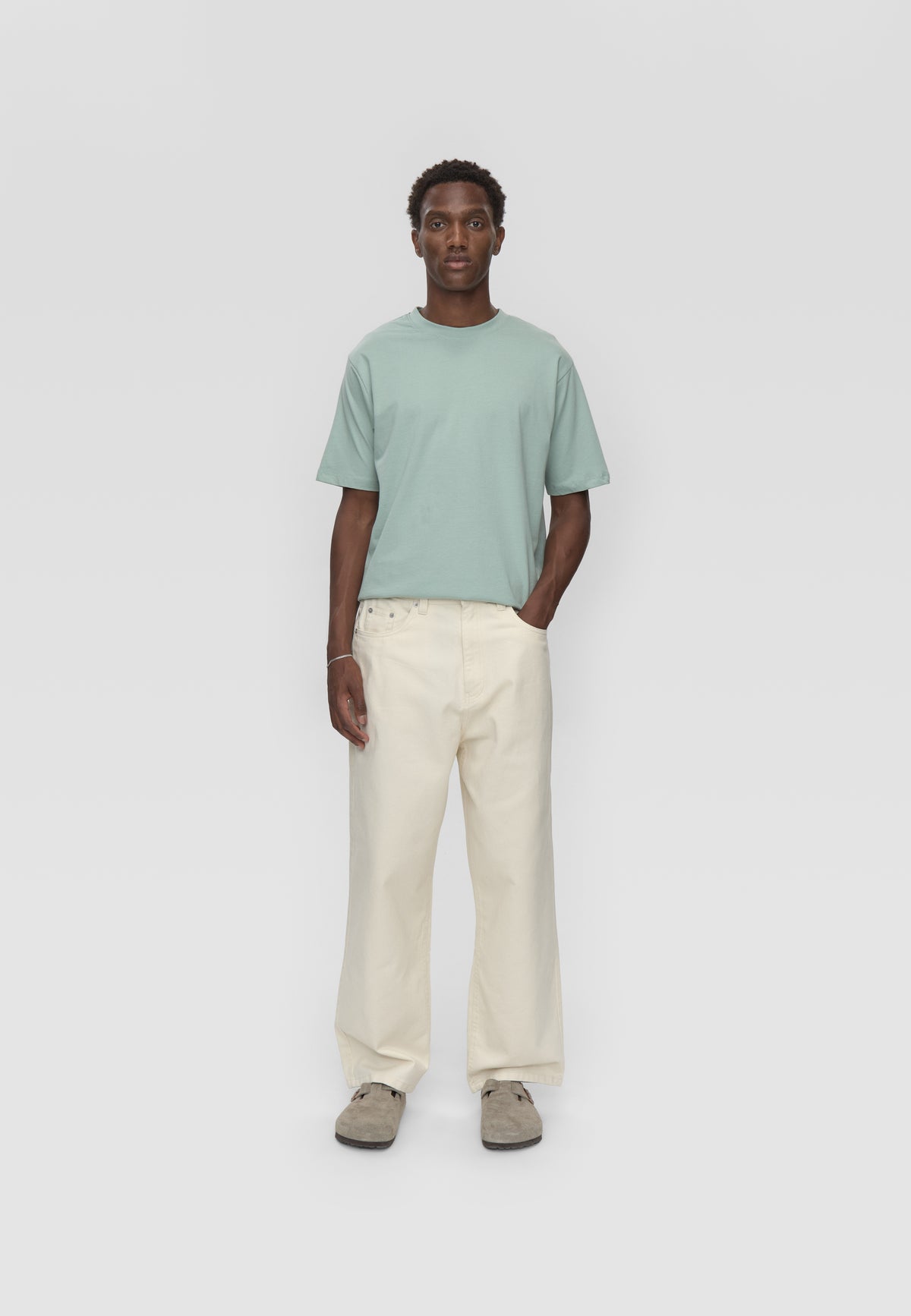 minimum male Palmer wde jeans 4579 Jeans 0701 Whisper white