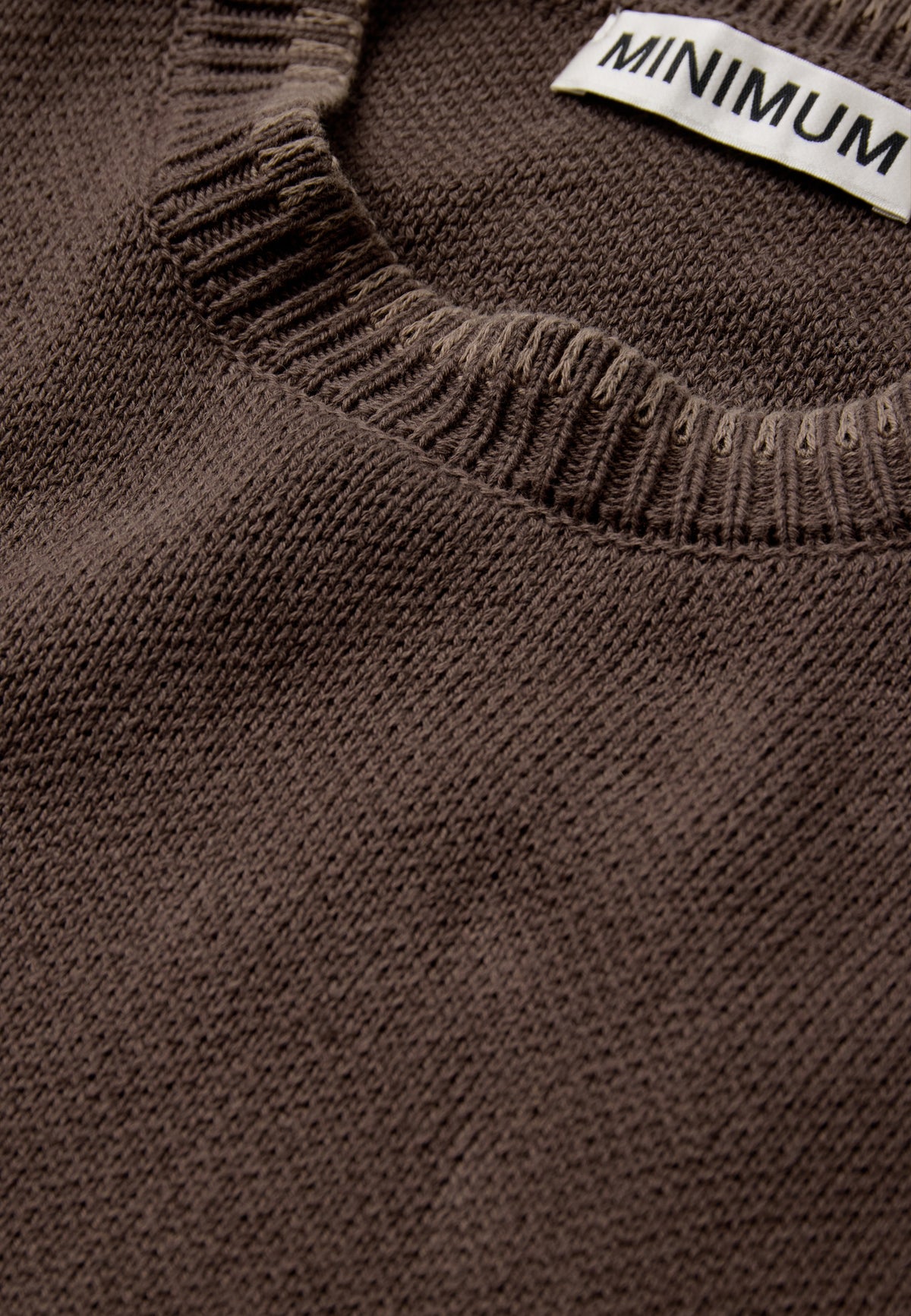 minimum male Phillip sweater 4781 Jumper 0812 Turkish Coffee