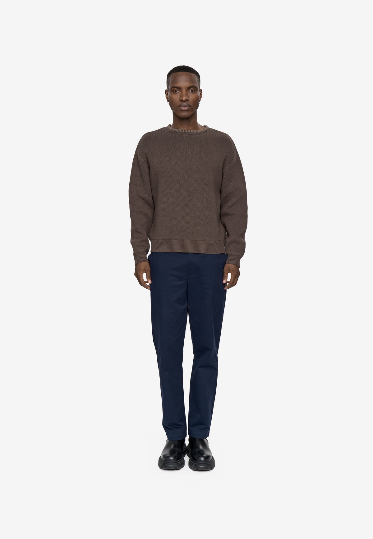 minimum male Phillip sweater 4781 Jumper 0812 Turkish Coffee