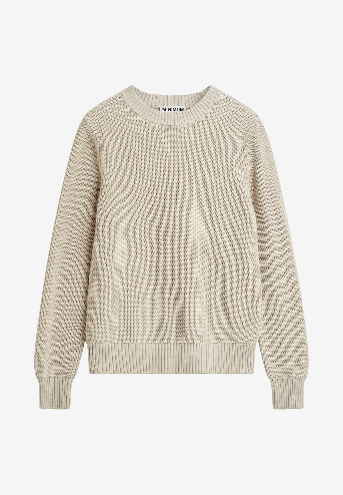 minimum male Rob basic knit sweater G006 GOTS Sweater 6305 Pelican