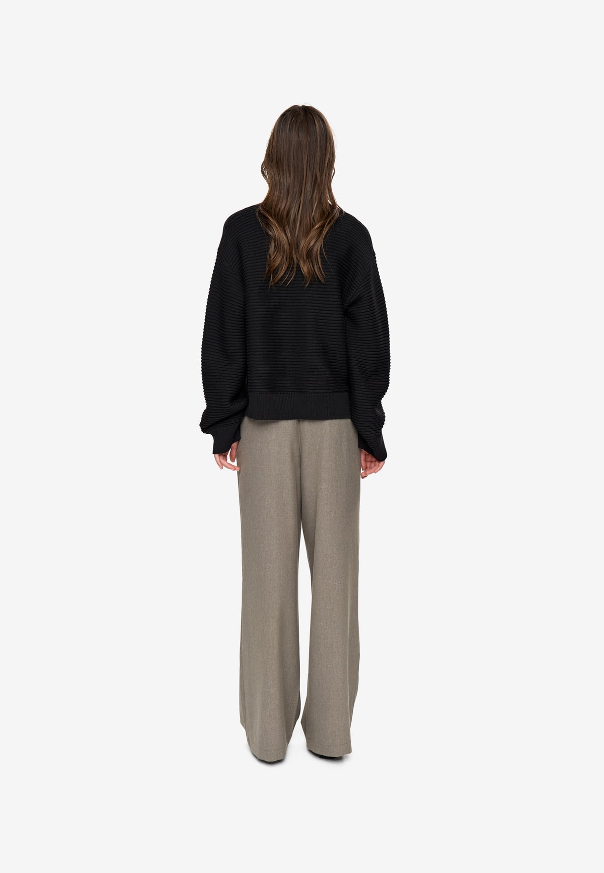 minimum female Sissel t-n jumper G035 Turtleneck 999 Black