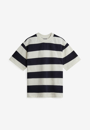 minimum male Terry rls YD strp ss tee 4607 Short Sleeved T-shirt 3922 Sky Captain