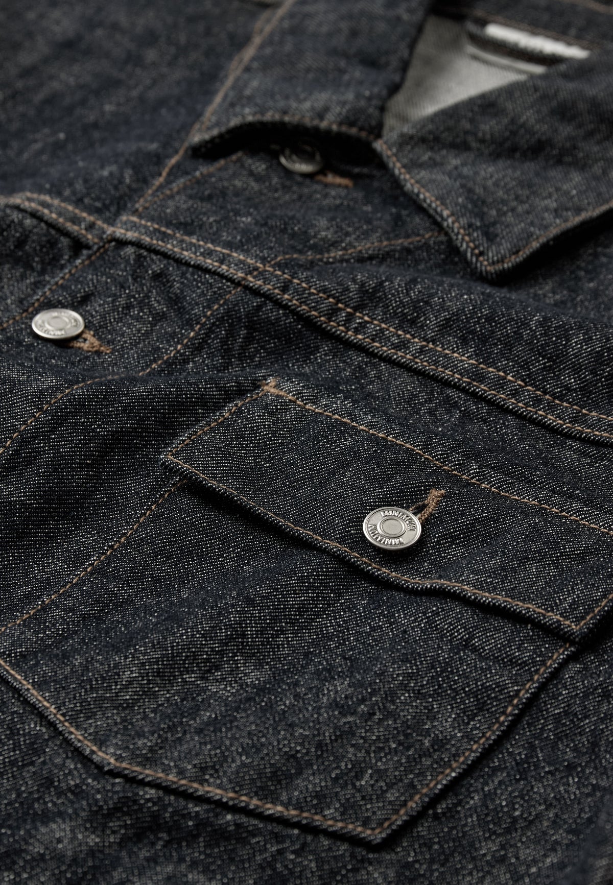 minimum male Troy jacket 4865 Denim Jacket 1003 Dark Blue