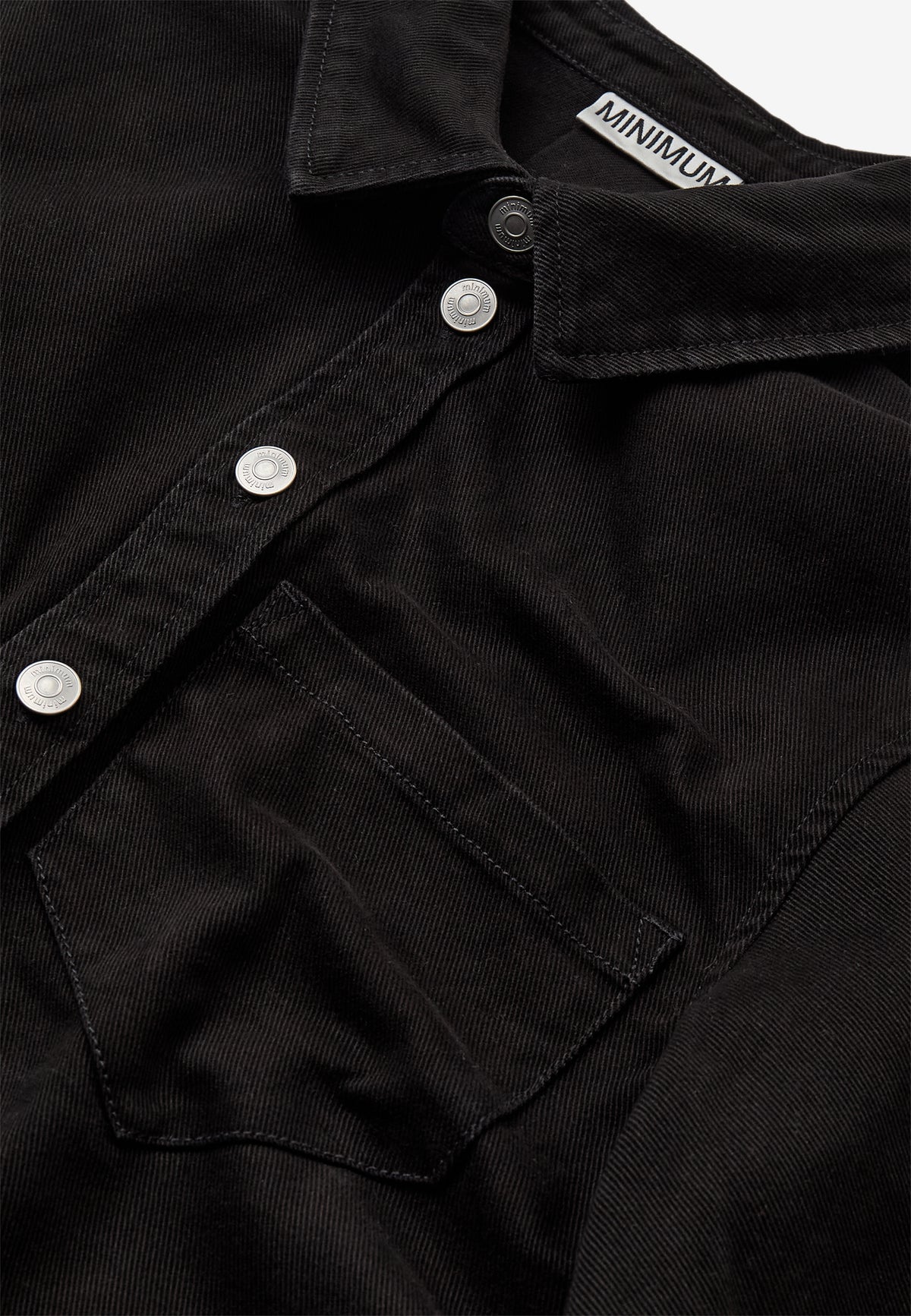 minimum female Vida ss shirt 4579 Short Sleeved Shirt 999 Black