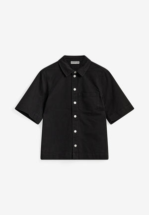 minimum female Vida ss shirt 4579 Short Sleeved Shirt 999 Black