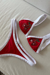 Coralite Bikini Top Red