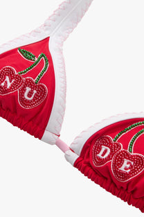 Coralite Bikini Top Red